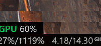 Steamのアップデートでパフォーマンスモニター表示機能が追加。FPS+DLSS・CPU・GPU・RAMの情報を一気に表示できる。とても便利
