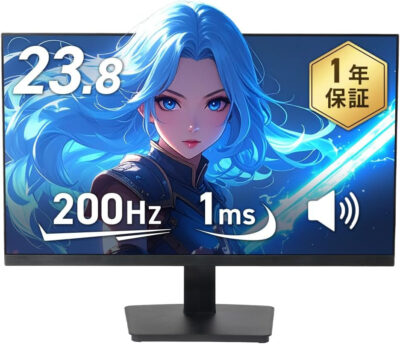 AmazonにてSmart Basicのゲーミングモニター(200Hz/IPS)が値下がり。23.8インチが9,283円、27インチが12,130円